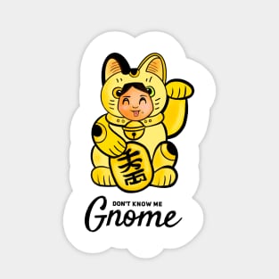 lucky  to Gnome Sticker